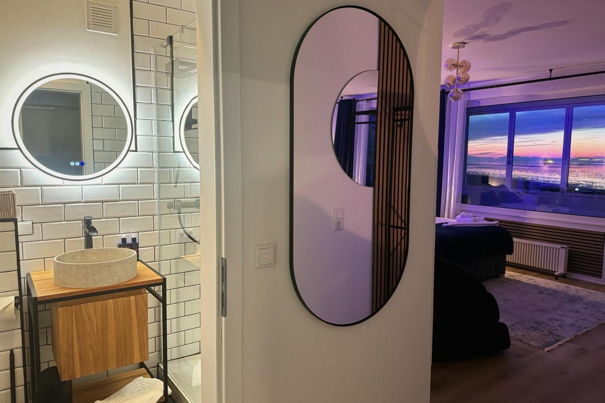 Cuxheaven Modernes Studio-Apartment Direkt Am Meer Mit Pool, Sauna Und Massage Cuxhaven Exterior foto